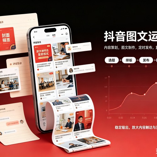广平抖音图文代运营服务